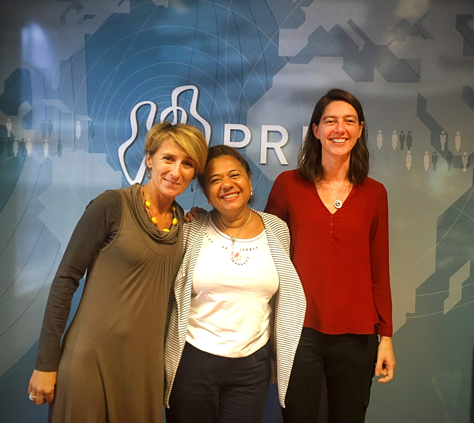 Kasia (Katarzyna) Grabska, Taghreed Elsanhouri and Cindy Horst.